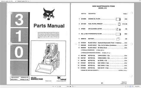 bobcat 310 skid steer parts|bobcat 310 parts list.